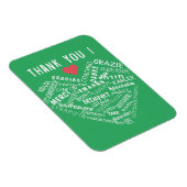 ありがとう文字数々のマグネット言語 マグネット (右側)