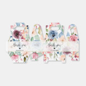 ありがとう書道台本の水彩花 フェイバーボックス (折り畳みなし)