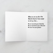 ありがとう最高のボスカード サンキューカード (内部)