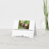 ありがとう最高の、友人 サンキューカード (裏面)