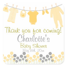 ありがとう来!物干し用ベビーシャワー