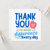 ありがとう校長ありがとう先生カード カード (正面/裏面インサイチュ)