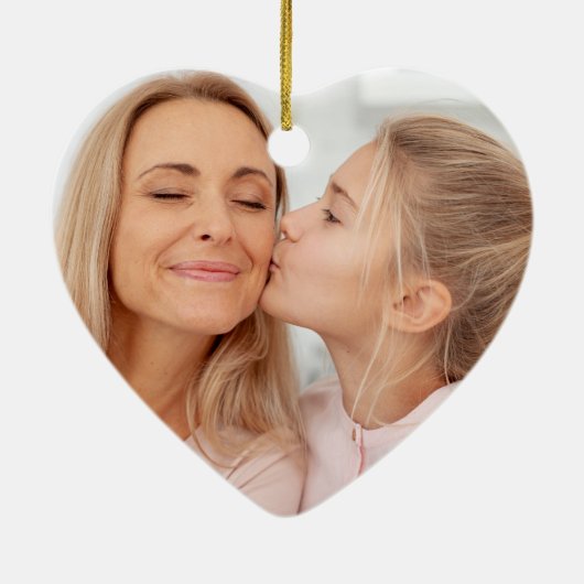 ありがとう母の日ママの誕生日ママ セラミックオーナメント (裏面)