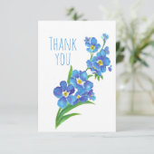 ありがとう水の色忘れ私の花園ではない サンキューカード (スタンド正面)