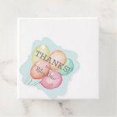 ありがとう水彩風船ブルー フェイバータグ (インサイチュ)
