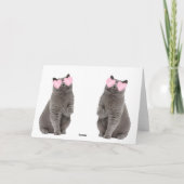 ありがとう猫カード「You Rock」 サンキューカード (裏面)