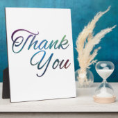 ありがとう画像 フォトプラーク (側面)