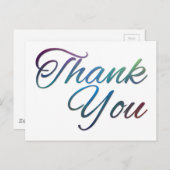 ありがとう画像 ポストカード (正面/裏面)