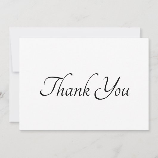 ありがとう白黒スエレガントクリプトchic card (正面)