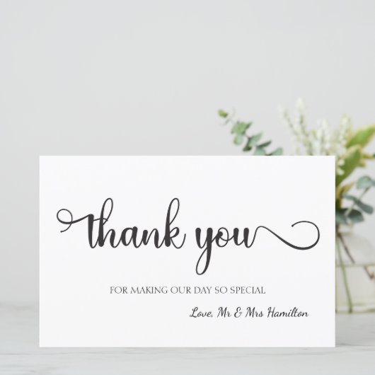 ありがとう白黒結婚のサイン (スタンド正面)