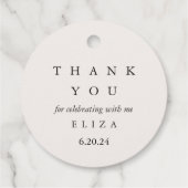 ありがとう祝私のブライダルシャワー フェイバータグ (裏面)