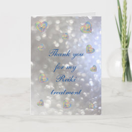 ありがとう私の霊気トリートメント サンキューカード