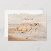 ありがとう素晴らしトータルおもしろいカメ サンキューカード (正面/裏面)