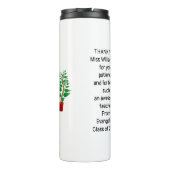 ありがとう素晴らし先生 タンブラー (裏面)