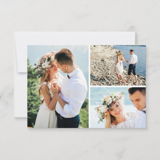 ありがとう素朴ターコイズ羽の矢の写真 サンキューカード (正面)