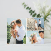 ありがとう素朴ターコイズ羽の矢の写真 サンキューカード (スタンド正面)