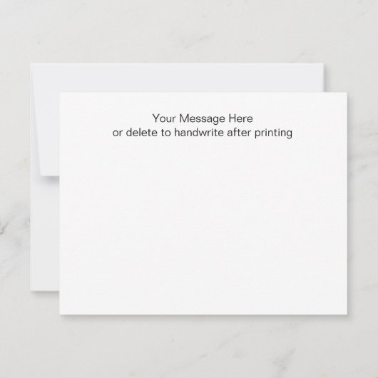 ありがとう素朴木製ストリングライトベビーノートカード ノートカード (裏面)