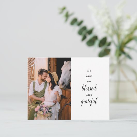 ありがとう結婚の馬の国ワイルドフラワーグロス ポストカード (スタンド正面)