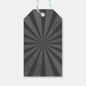 ありがとう結婚ラベルズSteampunkの結婚ハート ギフトタグ (裏面)