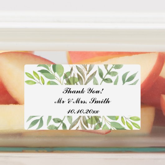 ありがとう結婚。 ラベル (貼付)