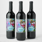 ありがとう花と蝶PV01 ワインラベル (ボトル)
