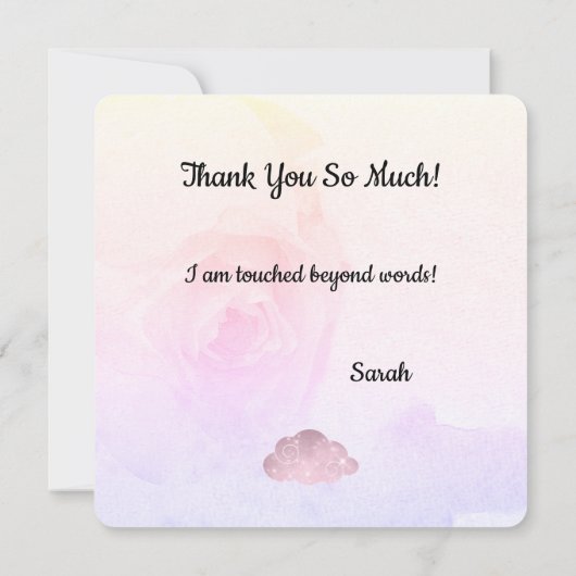 ありがとう花 (裏面)