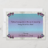 ありがとう花2190カード サンキューカード (裏面)