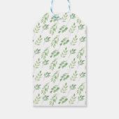 ありがとう葉ラベル金ゴールド結婚の葉 ギフトタグ (裏面)