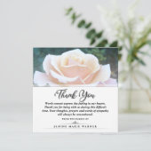 ありがとう葬儀ホワイトローズスクエア – 言葉 サンキューカード (スタンド正面)