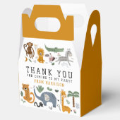 ありがとう誕生日2野生のサファリ動物の子供 フェイバーボックス (オープン)