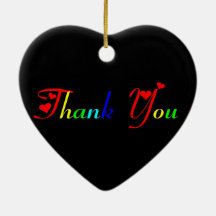 ありがとう赤いハート