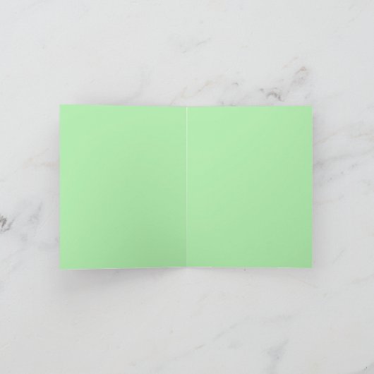 ありがとう赤ちゃんシャワー中立の傘の折り畳みカード サンキューカード (内部)