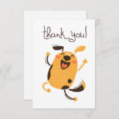 ありがとう踊る サンキューカード (正面/裏面)