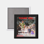 ありがとう軍隊ファミリーマグネット マグネット (正面/裏面)