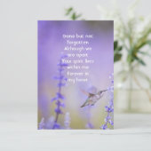 ありがとう追悼式お祝い・オブ・ライフ サンキューカード (スタンド正面)