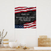ありがとう退役軍人。 ポスター (キッチン)