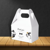 ありがとう金ゴールドシルバー風船レトロ赤ちゃんシャワー フェイバーボックス