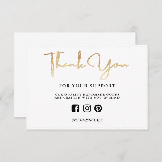 ありがとう金ゴールドライカスタムトMedia Insert (正面/裏面)