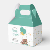 ありがとう非常に可愛いベビーベア男女兼用 フェイバーボックス (裏面サイド)