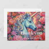ありがとう魔法のユニコーン ポストカード (正面/裏面)