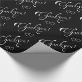 ありがとう黒板ヴィンテージ語 ラッピングペーパー (角)