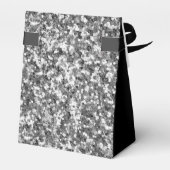 ありがとう50th誕生日シルバーグリッターモノグラム フェイバーボックス (裏面サイド)