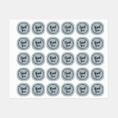 ありがとう、あなたのビジネスは私たちの幸せステッカー。 ラベル (シート)