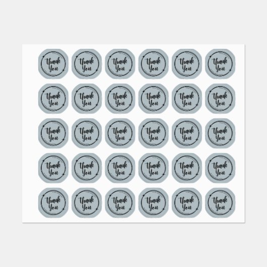 ありがとう、あなたのビジネスは私たちの幸せステッカー。 ラベル (シート)