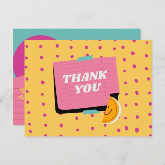 ありがとう – あなたの存在はA賛美の ポストカード (正面/裏面)