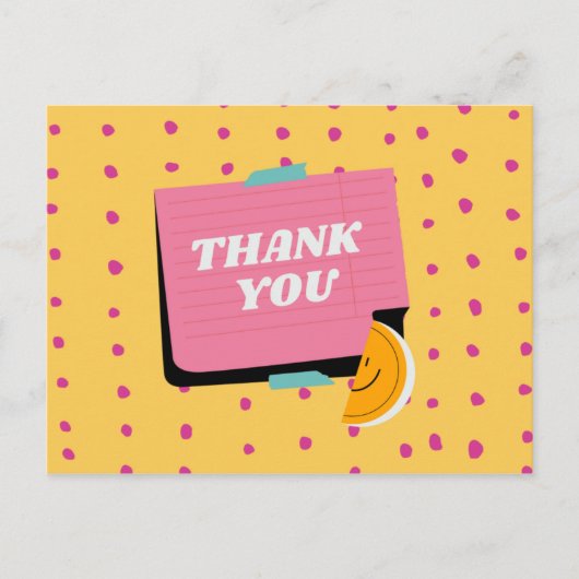 ありがとう – あなたの存在はA賛美の ポストカード (正面)