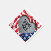 ありがとう、あなたの尽力に感謝します! スタンダードカクテルナプキン (角)