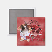 ありがとう – ありがとう非常にありがとう – Chihuahua – ギズモ マグネット (正面/裏面)