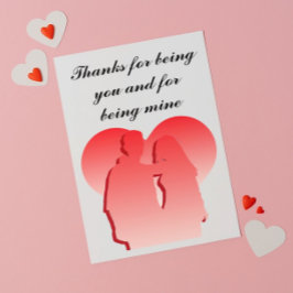 ありがとう、いつものあなたでいてくれて サンキューカード