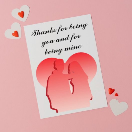 ありがとう、いつものあなたでいてくれて サンキューカード